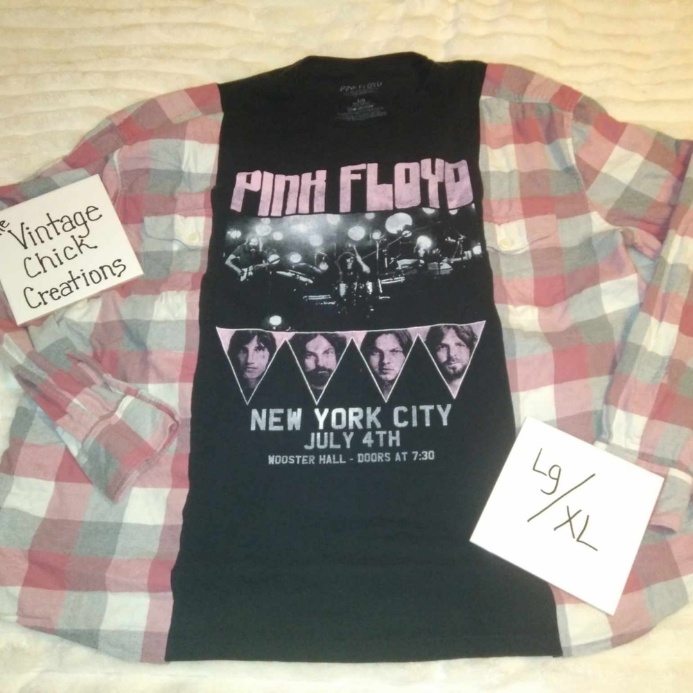 Pink Floyd Graphic Shirt - Black and Pink